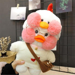Planet Gates 32 30cm Cute Plush LaLafanfan Cafe Duck Lovely Cartoon Plush Toy Stuffed Soft Kawaii Duck Doll Animal Pillow For Children Gifts