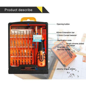 Planet Gates 32 in1 Multifunctional Precision Screwdriver Set Mini Electronic Screwdriver Bits Repair Tools Kit Set