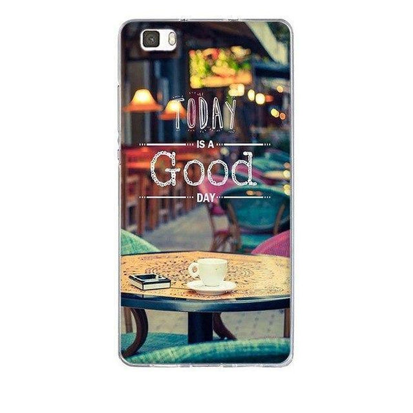 Planet Gates 32 / P8 Lite Phone Case for Huawei P8 Lite Case Cover 3D Relief Paint Printing Case for huawei p8 lite Case Coque for Huawei ALE-L21 Shell