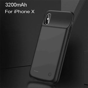 USAMS  Smart Battery Case Charger  For iPhone XR XS Max,Battery Case External Power Bank Backup Powerbank for iPhone X XS - Planet Gates