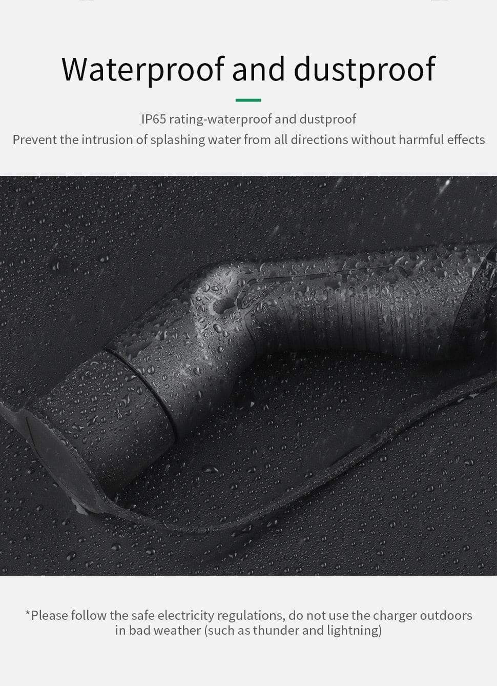 Planet Gates 32A 1Phase EVSE Wallbox EV Charger Electric Vehicle Charging Station with Type 2 Cable IEC 62196-2 Waterproof For Audi For Benz