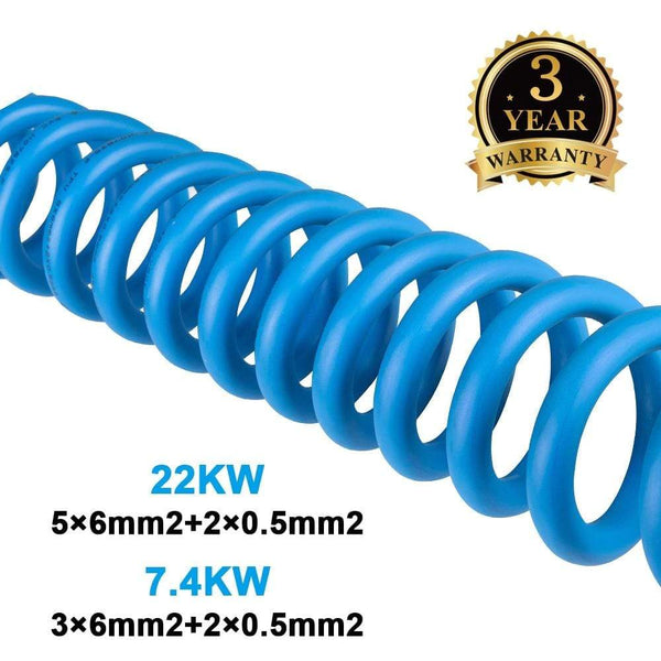 Planet Gates 32A 22KW Type 2 to Type 2 EV Charging Cable IEC 62196-2 EV Charger Type 2 EV Cable 3 Phase for Electric Vehicle Charging Station