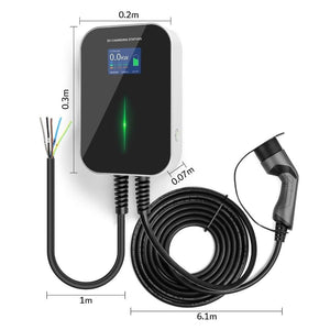 Planet Gates 32A 3Phase EVSE Wallbox EV Charger Electric Vehicle Charging Station Type 2 Socket IEC 62196-2 22KW for Audi for Volkswagen