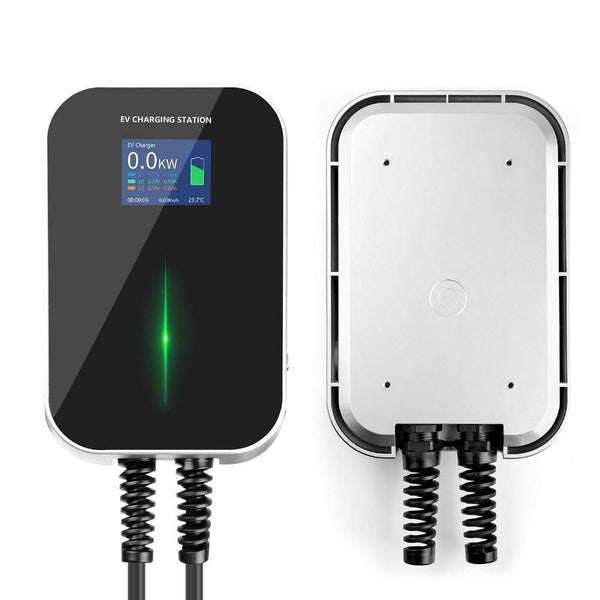 Planet Gates 32A 3Phase EVSE Wallbox EV Charger Electric Vehicle Charging Station Type 2 Socket IEC 62196-2 22KW for Audi for Volkswagen