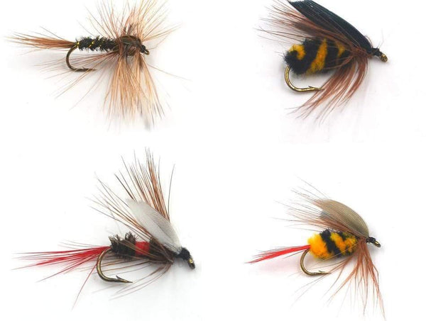 Planet Gates 32Pcs/Box Trout Nymph Fly Fishing Lure Dry/Wet Flies Nymphs Ice Fishing Lures Artificial Bait with Boxed