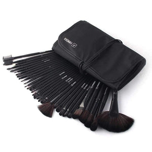 Planet Gates 32Pcs Makeup Brushes Eye Shadows Lipstick Powder Foundation Brushes With Cosmetic Bag pincel Make Up Brushes Kits