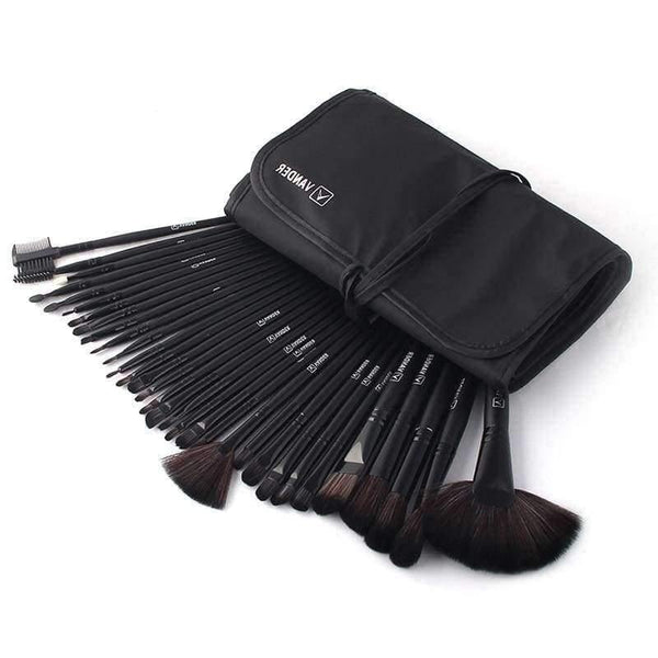 Planet Gates 32Pcs Makeup Brushes Eye Shadows Lipstick Powder Foundation Brushes With Cosmetic Bag pincel Make Up Brushes Kits