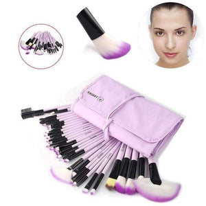 Planet Gates 32Pcs Makeup Brushes Eye Shadows Lipstick Powder Foundation Brushes With Cosmetic Bag pincel Make Up Brushes Kits
