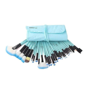 Planet Gates 32Pcs Makeup Brushes Eye Shadows Lipstick Powder Foundation Brushes With Cosmetic Bag pincel Make Up Brushes Kits