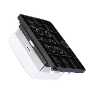 32V 25A 6 Way LED Illuminated Automotive Blade Fuse Holder Box Circuit Fuse Block for Autos Airplanes Tankers Ships