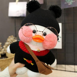 Planet Gates 33 30cm Cute Plush LaLafanfan Cafe Duck Lovely Cartoon Plush Toy Stuffed Soft Kawaii Duck Doll Animal Pillow For Children Gifts
