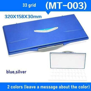 Planet Gates 33 grid Moisturizing Water Color Painting Palette Professional Plastic Watercolor Art Palette Supplies paleta acuarela