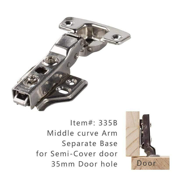 KeenKee Cabinet Cupboard Etc Furniture  Door Hinges Stainless Steel Hydrolic Pump Soft Close Heavy Duty Euro Hinge