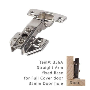 KeenKee Cabinet Cupboard Etc Furniture  Door Hinges Stainless Steel Hydrolic Pump Soft Close Heavy Duty Euro Hinge