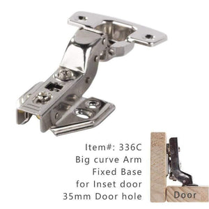 KeenKee Cabinet Cupboard Etc Furniture  Door Hinges Stainless Steel Hydrolic Pump Soft Close Heavy Duty Euro Hinge