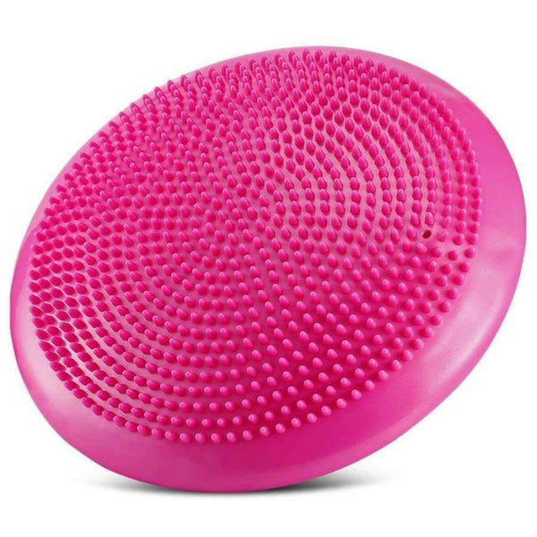 Planet Gates 33x33cm Durable Inflatable Yoga Massage Ball Pad Universal Sports Gym Fitness Yoga Wobble Stability Balance Disc Cushion Mat