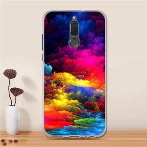 Planet Gates 34 3D Case For Huawei Mate 10 Lite Case Cover Silicon for Huawei Nova 2i Case Cover Huawei Mate 10 Lite 10lite/ Nova 2i / Honor 9i
