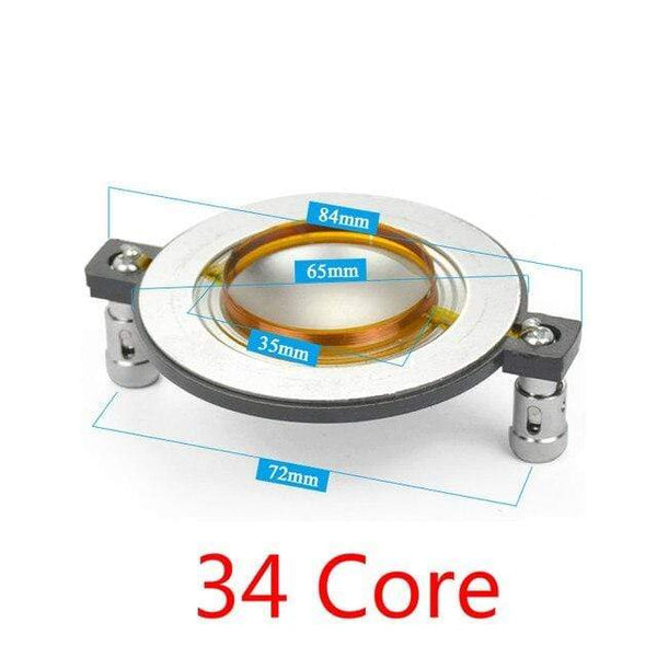 Planet Gates 34 core AIYIMA 2Pcs Audio Tweeter Driver Speakers Professional Titanium Film 25/34/44/51 Core Treble Voice Coil DIY Speakers Accessory