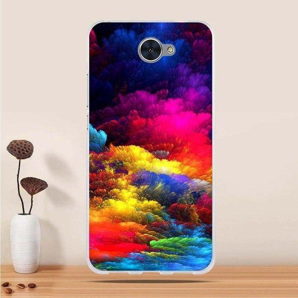 Planet Gates 34 / Y7 2018 Soft TPU Phone Case For Huawei Y7 Case Cover Coque for Huawei Y7 Prime 2018 Cover Silicone 3d funda for Huawei Y7 2018 Case Capa