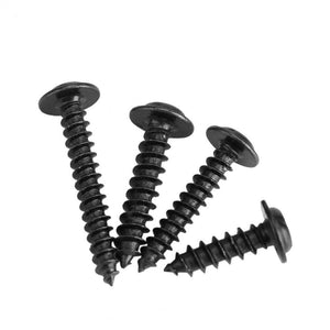 340pcs/box M2-M4 Pan Head Tapping Screw Cross Head PWA  Self Tapping Screw Set Assortment Kit Black Furniture Carbon Steel