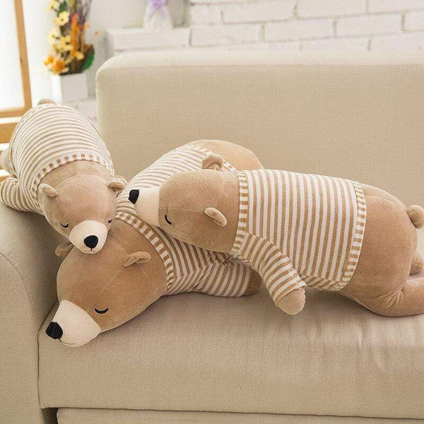 Planet Gates 35-110CM Kawaii Dressed Polar Bear Stuffed Animals Big Size Super Soft Animal Cushion Sleeping Pillow Plush Toy Kid
