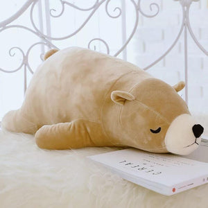 Planet Gates 35-110CM Kawaii Dressed Polar Bear Stuffed Animals Big Size Super Soft Animal Cushion Sleeping Pillow Plush Toy Kid