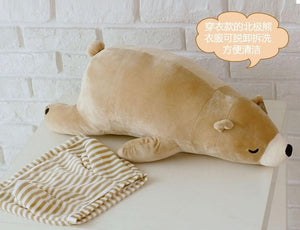 Planet Gates 35-110CM Kawaii Dressed Polar Bear Stuffed Animals Big Size Super Soft Animal Cushion Sleeping Pillow Plush Toy Kid
