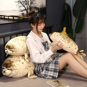 Planet Gates 35-120cm Lovely Sea Lion Plush Toys Soft Marine Animal Seal Stuffed Doll for Kids Gift Sleeping Pillow 3D Novelty Throw Pillows
