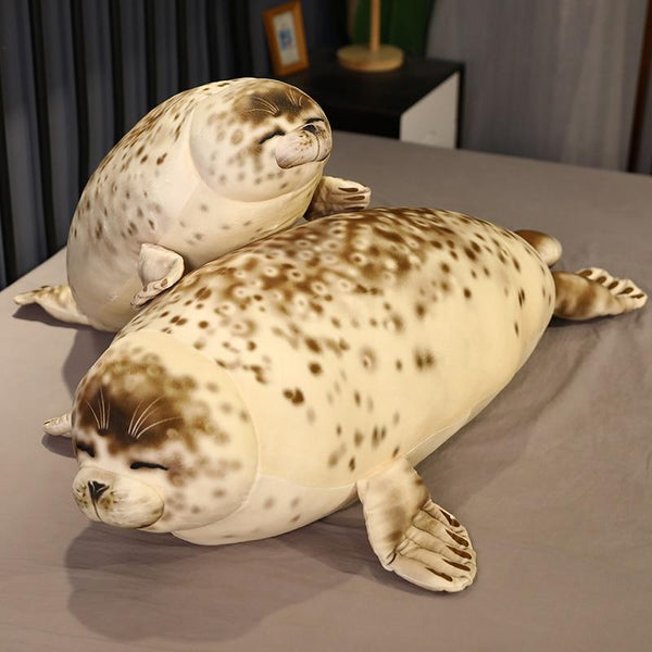 Planet Gates 35-120cm Lovely Sea Lion Plush Toys Soft Marine Animal Seal Stuffed Doll for Kids Gift Sleeping Pillow 3D Novelty Throw Pillows