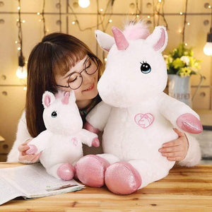 35-150CM New Style Soft Cute Hug Unicorn Plush Toy Stuffed Animal Unicorn Doll Pillow Cushion Decoration Ornament Sofa Cushion G
