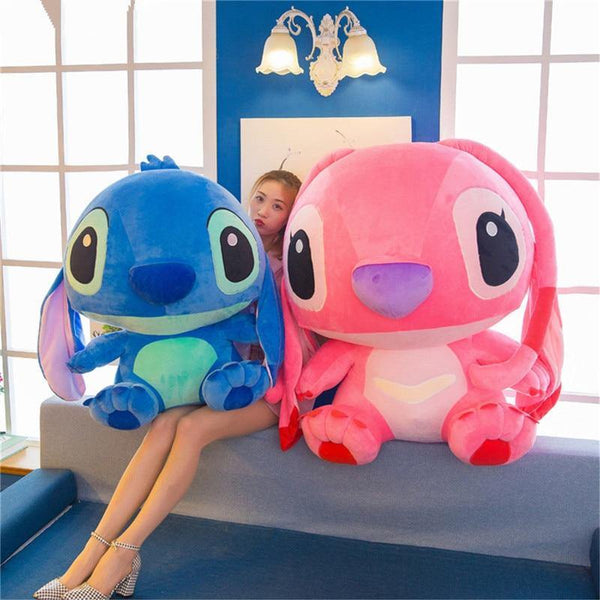 35-80cm Giant Cartoon Stitch Lilo & Stitch Plush Toy Doll Children Stuffed Toy For Baby Birthday Christmas Children Kid Gifts