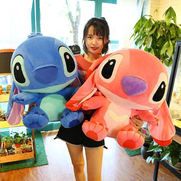 35-80cm Giant Cartoon Stitch Lilo & Stitch Plush Toy Doll Children Stuffed Toy For Baby Birthday Christmas Children Kid Gifts