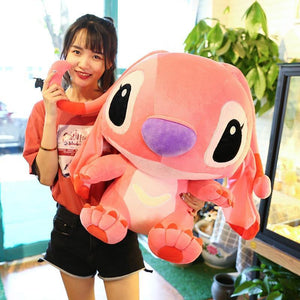 35-80cm Giant Cartoon Stitch Lilo & Stitch Plush Toy Doll Children Stuffed Toy For Baby Birthday Christmas Children Kid Gifts