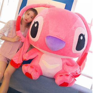35-80cm Giant Cartoon Stitch Lilo & Stitch Plush Toy Doll Children Stuffed Toy For Baby Birthday Christmas Children Kid Gifts