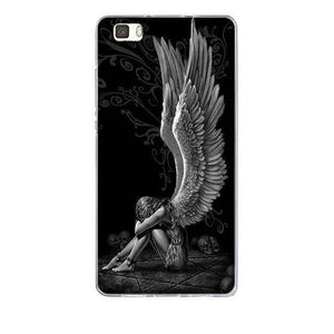 Planet Gates 35 / P8 Lite Phone Case for Huawei P8 Lite Case Cover 3D Relief Paint Printing Case for huawei p8 lite Case Coque for Huawei ALE-L21 Shell