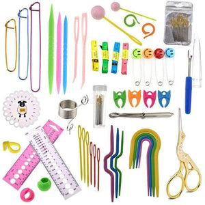 Planet Gates 35 Styles Sewing Accessories For Crochet Hook And Knitting Needles DIY Needles Arts Craft Weave With Stitch Markers Sewing Tools