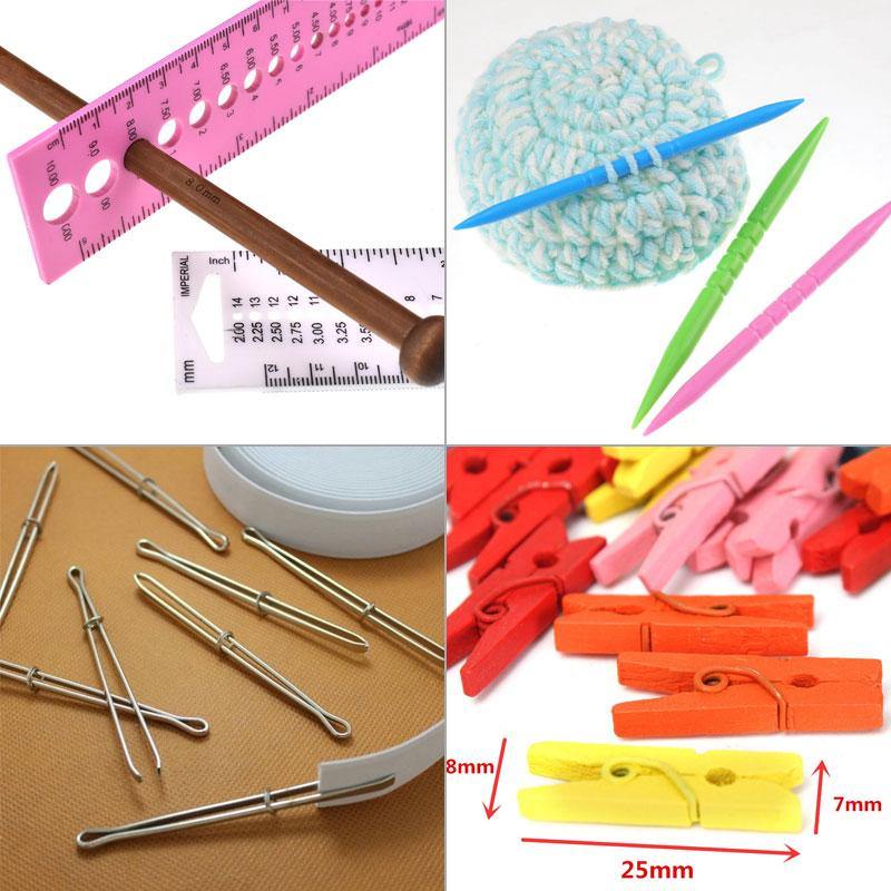 Planet Gates 35 Styles Sewing Accessories For Crochet Hook And Knitting Needles DIY Needles Arts Craft Weave With Stitch Markers Sewing Tools