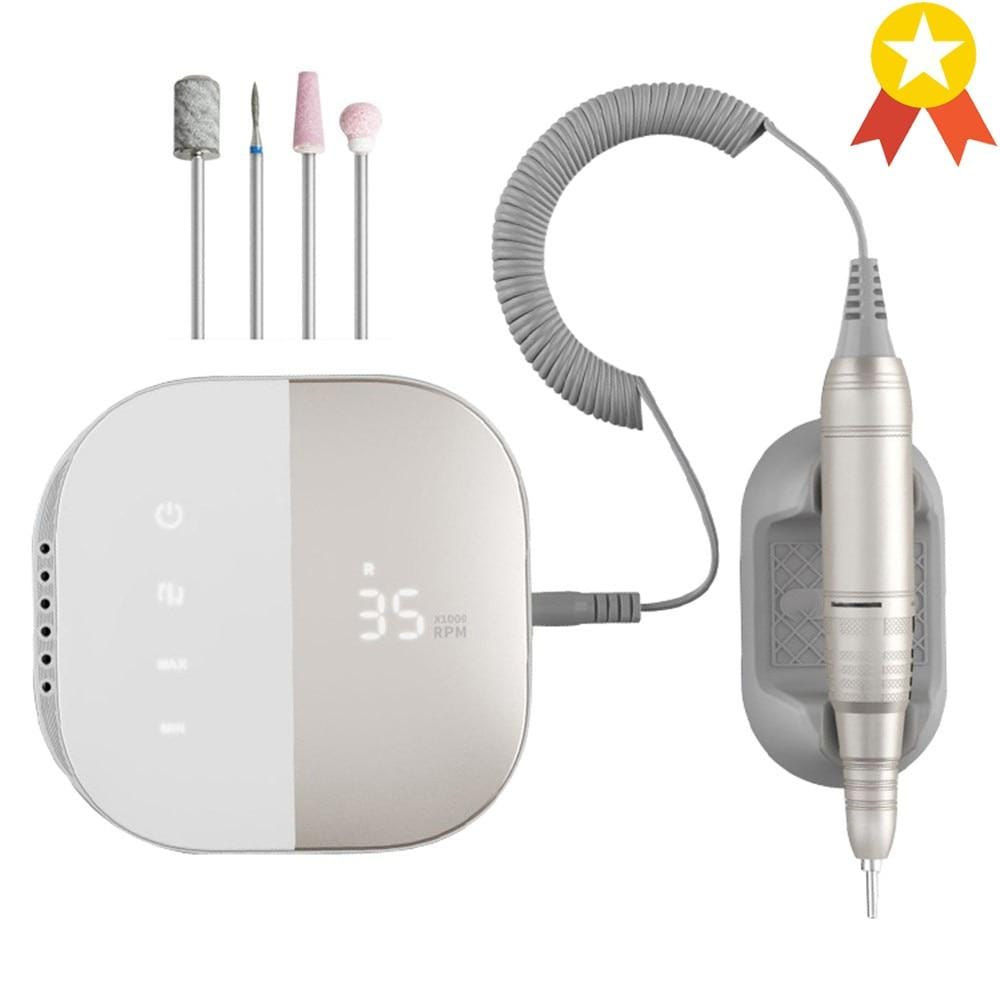 Planet Gates 35000 RPM Electric Nail Drill Machine Electric Nail File LED Display Nail Tools Manicure Machine Nail Drill Bits Polisher