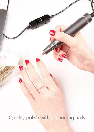 Planet Gates 35000 RPM Rechargeable Portable Nail Drill machine Electric Nail File Manicure drill Set profession Nail Tools for Nail Salon