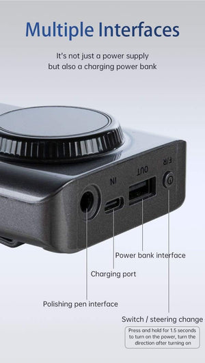 Planet Gates 35000 RPM Rechargeable Portable Nail Drill machine Electric Nail File Manicure drill Set profession Nail Tools for Nail Salon