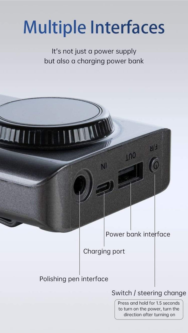 Planet Gates 35000 RPM Rechargeable Portable Nail Drill machine Electric Nail File Manicure drill Set profession Nail Tools for Nail Salon