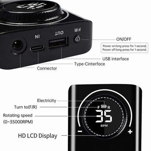 Planet Gates 35000RPM Nail Drill Machine Electric Nail File LED Display Nail Tools Portable Manicure Machine Nail Drill Bits Polisher