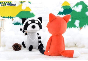 Planet Gates 35cm Metoo Cartoon Stuffed Animals Plush Toys Fox Raccoon Giraffe Squirrel Koala Dolls For Kids Girls Birthday Christmas Gifts