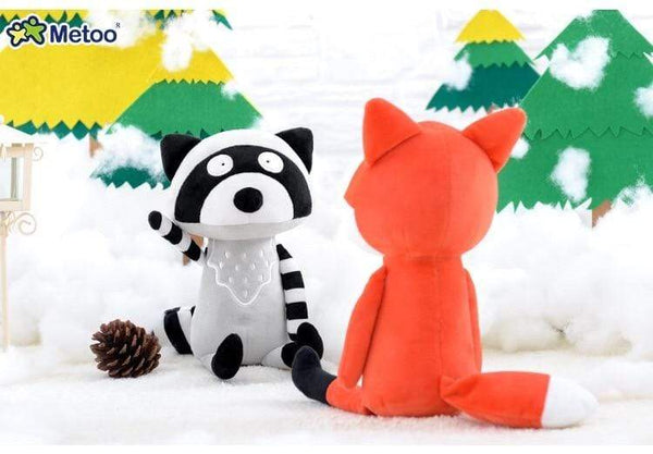 Planet Gates 35cm Metoo Cartoon Stuffed Animals Plush Toys Fox Raccoon Giraffe Squirrel Koala Dolls For Kids Girls Birthday Christmas Gifts