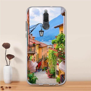 Planet Gates 36 3D Case For Huawei Mate 10 Lite Case Cover Silicon for Huawei Nova 2i Case Cover Huawei Mate 10 Lite 10lite/ Nova 2i / Honor 9i