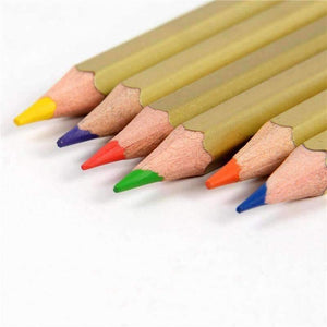 Planet Gates 36 Piece/Lot Watercolor Pencil Painting Set Oil Color Lead Box Water-soluble Non-toxic Oil Pencil Writing Pen Art Supplies