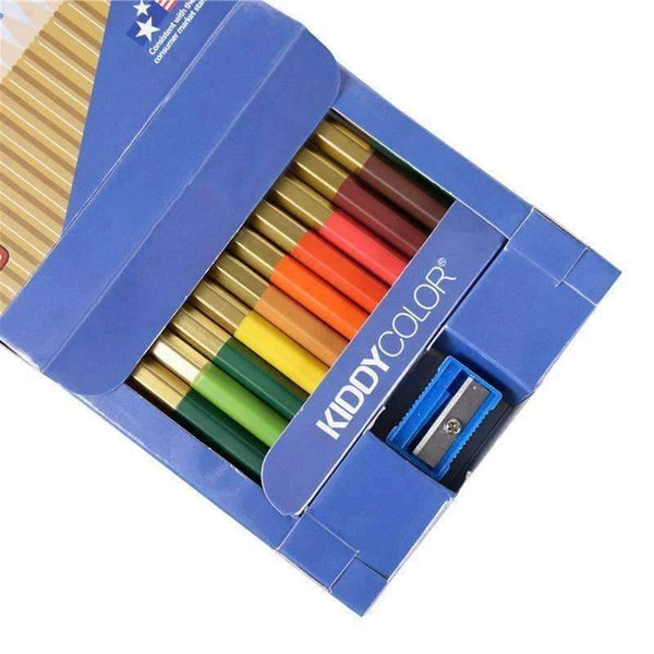 Planet Gates 36 Piece/Lot Watercolor Pencil Painting Set Oil Color Lead Box Water-soluble Non-toxic Oil Pencil Writing Pen Art Supplies