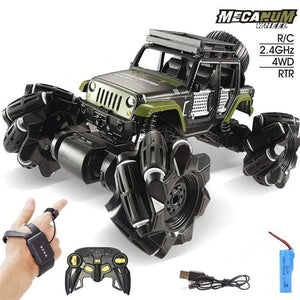 Planet Gates 360 Degree Alloy Stunt RC Cars Toys 2.4G 4CH 1:16 Drift Dual Remote Control Car Model Gift For Kids Boy Birthday Christmas