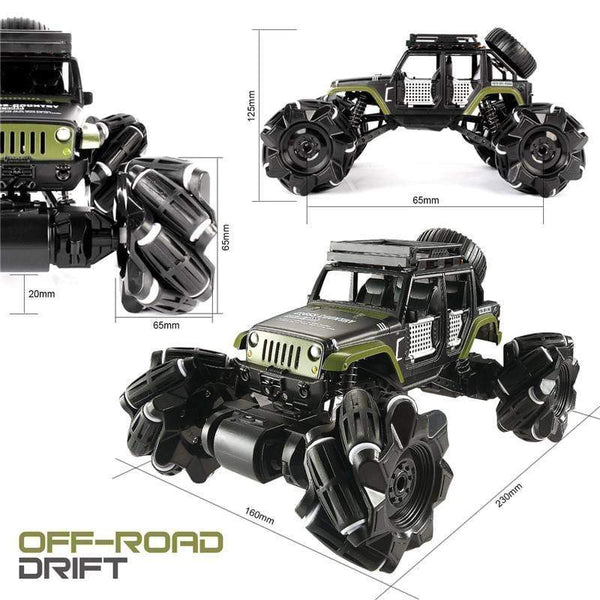 Planet Gates 360 Degree Alloy Stunt RC Cars Toys 2.4G 4CH 1:16 Drift Dual Remote Control Car Model Gift For Kids Boy Birthday Christmas