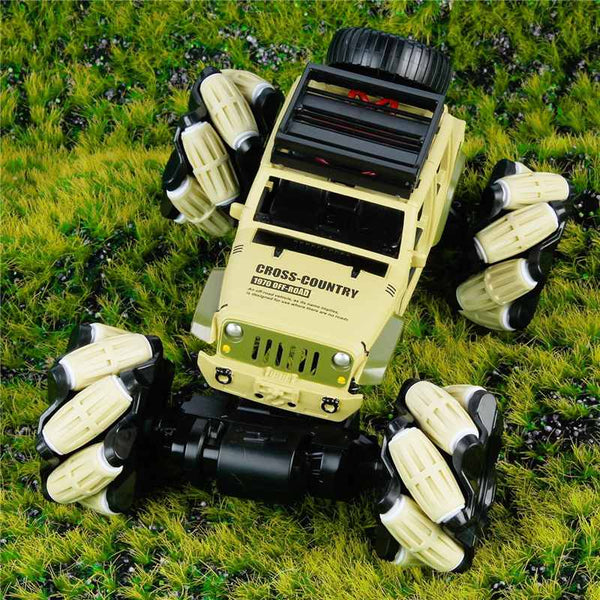 Planet Gates 360 Degree Alloy Stunt RC Cars Toys 2.4G 4CH 1:16 Drift Dual Remote Control Car Model Gift For Kids Boy Birthday Christmas